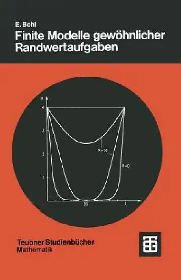 Cover of Finite Modelle Gewöhnlicher Randwertaufgaben