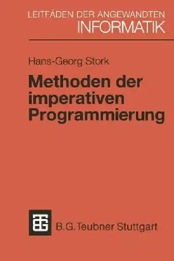 Cover of Methoden Der Imperativen Programmierung