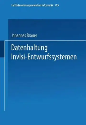 Cover of Datenhaltung in Vlsi-Entwurfssystemen