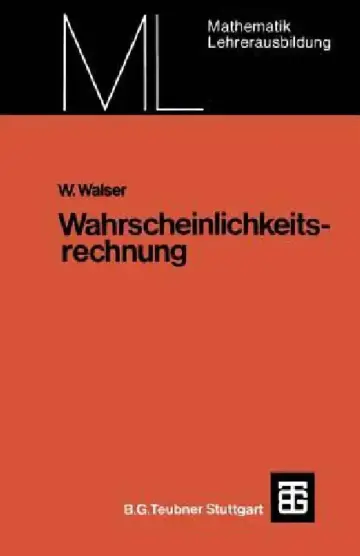 Cover of Wahrscheinlichkeitsrechnung