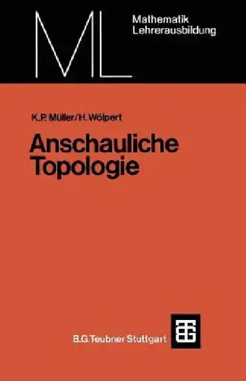 Cover of Anschauliche Topologie
