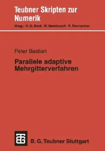 Cover of Parallele Adaptive Mehrgitterverfahren