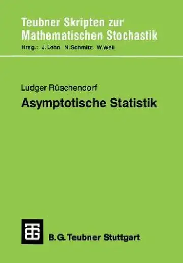 Cover of Asymptotische Statistik