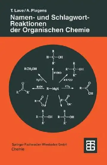 Cover of Namen- Und Schlagwort-Reaktionen Der Organischen Chemie