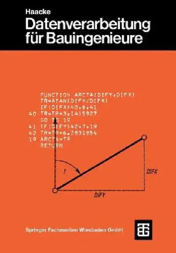 Cover of Datenverarbeitung Für Bauingenieure