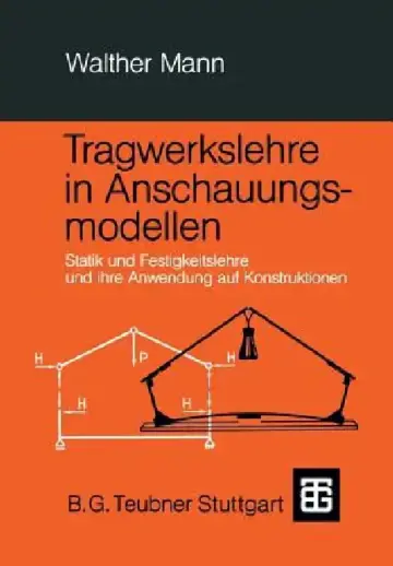 Cover of Tragwerkslehre in Anschauungsmodellen