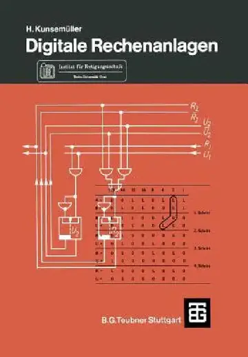 Cover of Digitale Rechenanlagen