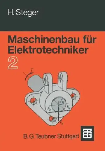 Cover of Maschinenbau Für Elektrotechniker