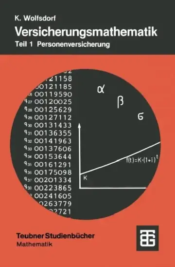 Cover of Versicherungsmathematik
