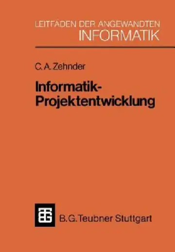 Cover of Informatik-Projektentwicklung