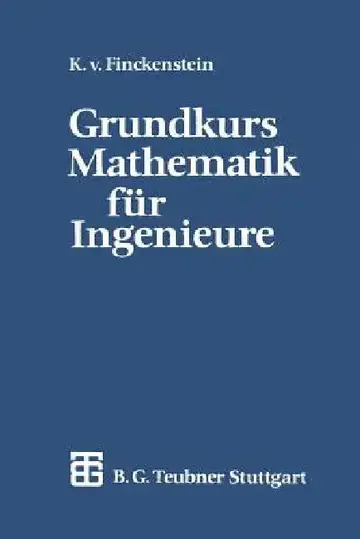 Cover of Grundkurs Mathematik Für Ingenieure