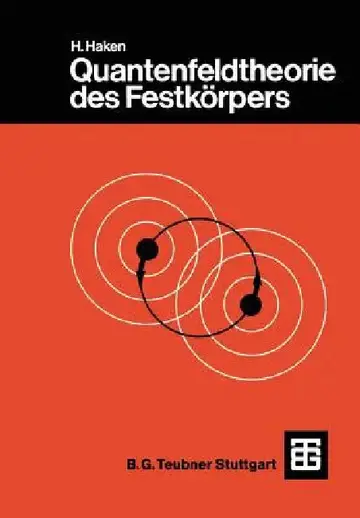 Cover of Quantenfeldtheorie Des Festkörpers