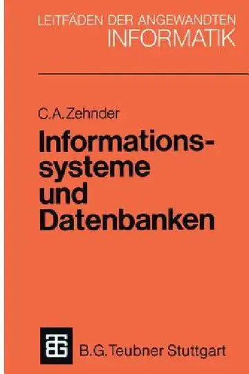 Cover of Informationssysteme Und Datenbanken