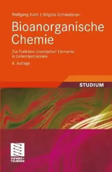 Cover of Bioanorganische Chemie