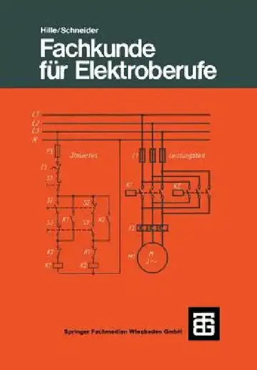 Cover of Fachkunde Für Elektroberufe