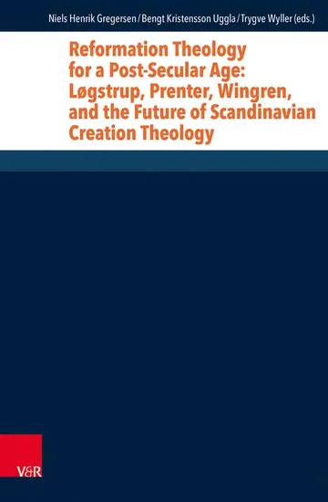 Cover of Reformation Theology for a Post-Secular Age