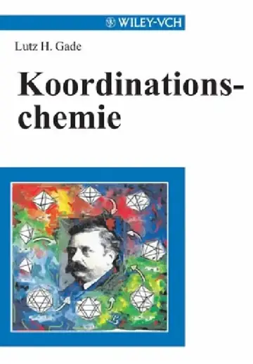 Cover of Koordinationschemie