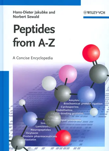 Cover of Peptides from A to Z - A Concise Encyclopedia
