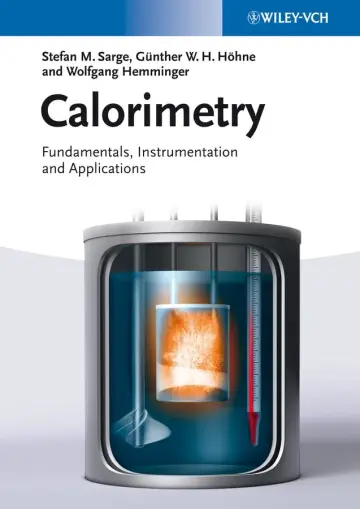 Cover of Calorimetry - Fundamentals, Instrumentation and Applications