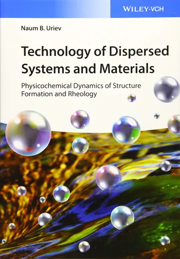 Cover of Technology of Dispersed Systems and Materials