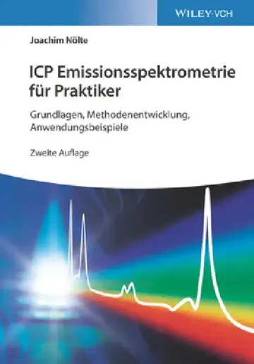 Cover of ICP Emissionsspektrometrie für Praktiker