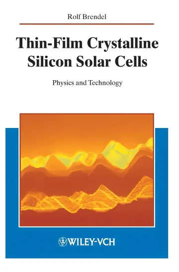 Cover of Thin-Film Crystalline Silicon Solar Cells