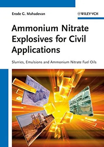 Cover of Ammonium Nitrate Explosives for Civil Applications