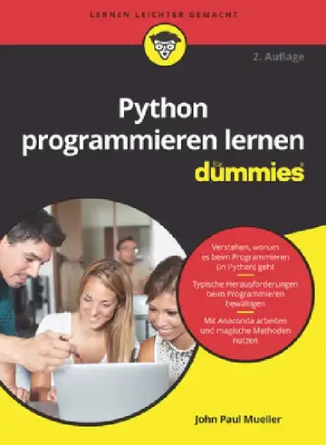 Cover of Python programmieren lernen für Dummies