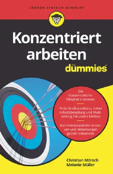 Cover of Konzentriert arbeiten für Dummies