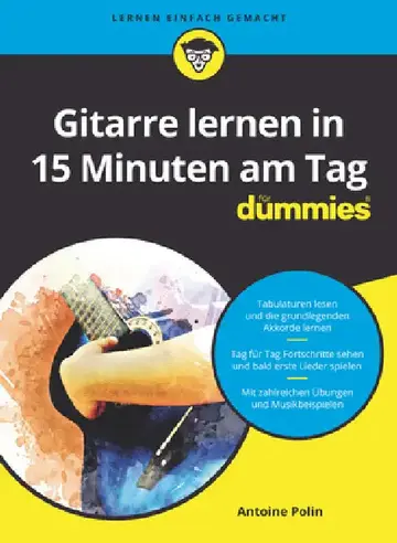 Cover of Gitarre lernen in 15 Minuten am Tag für Dummies