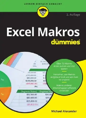 Cover of Excel Makros für Dummies