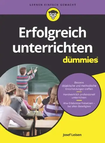 Cover of Erfolgreich unterrichten für Dummies