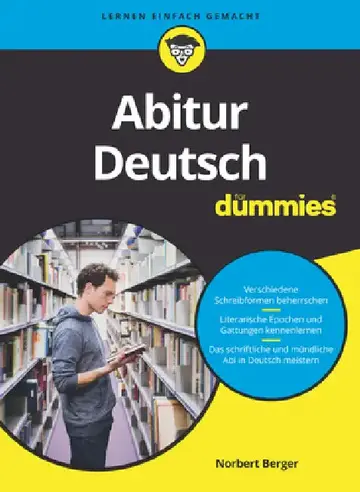 Cover of Abitur Deutsch für Dummies