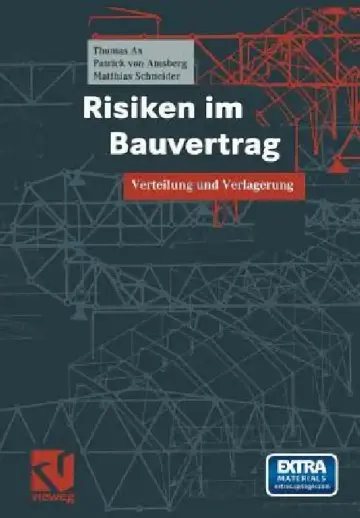 Cover of Risiken Im Bauvertrag
