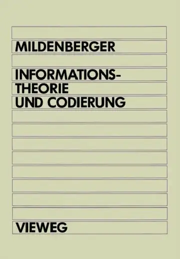 Cover of Informationstheorie Und Codierung