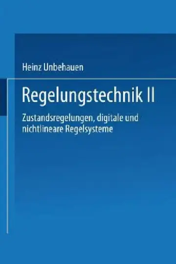 Cover of Regelungstechnik II