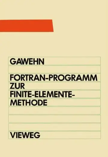 Cover of FORTRAN IV/77-Programm Zur Finite-Elemente-Methode