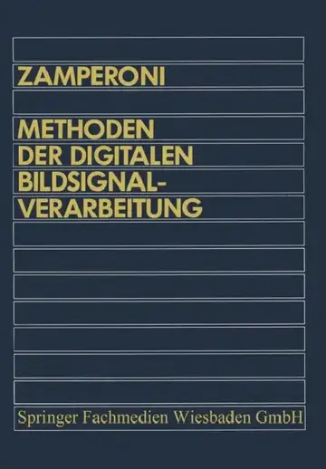 Cover of Methoden Der Digitalen Bildsignalverarbeitung