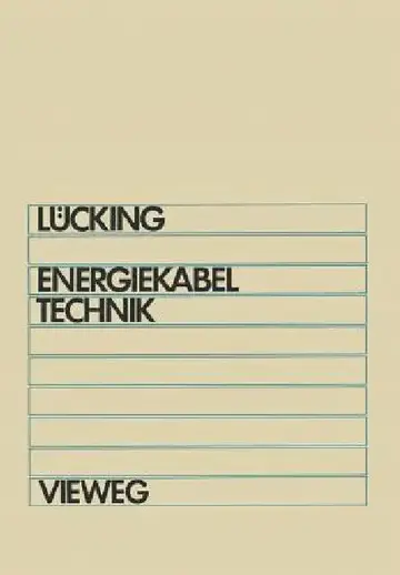 Cover of Energiekabeltechnik
