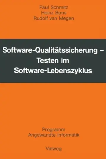Cover of Software-Qualitätssicherung