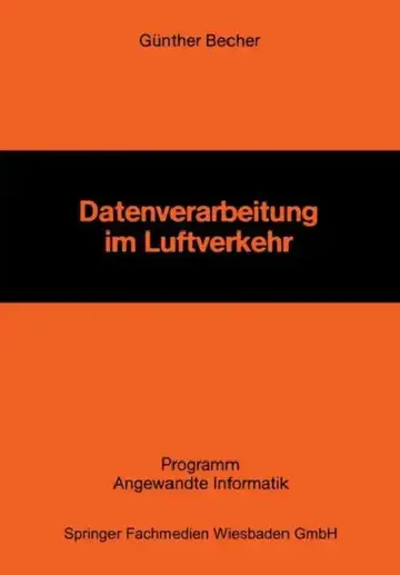 Cover of Datenverarbeitung Im Luftverkehr