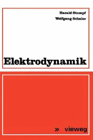 Cover of Elektrodynamik