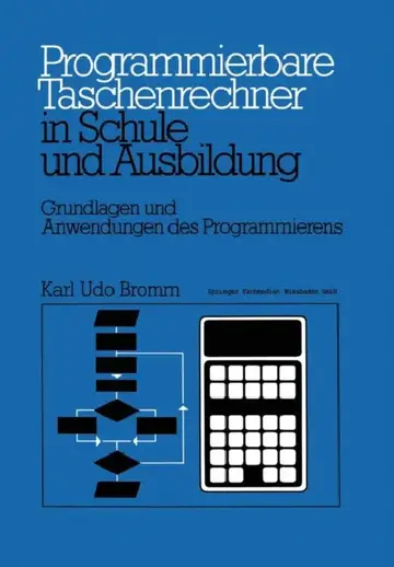Cover of Programmierbare Taschenrechner in Schule Und Ausbildung