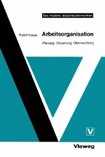 Cover of Arbeitsorganisation