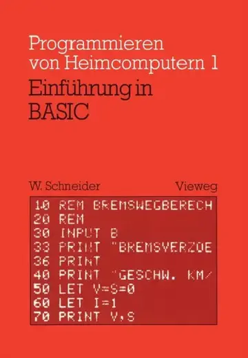 Cover of Einführung in Basic