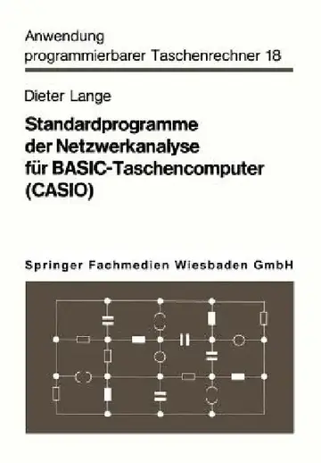 Cover of Standardprogramme Der Netzwerkanalyse Für Basic-Taschencomputer (Casio)