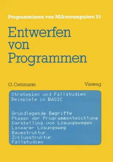 Cover of Entwerfen Von Programmen
