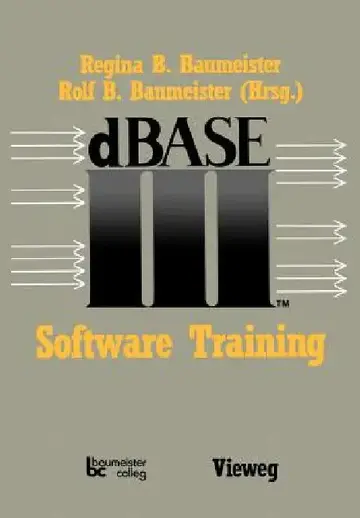 Cover of dBASE III Software Training