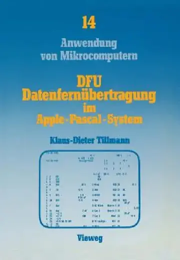 Cover of Dfü, Datenfernübertragung Im Apple-Pascal-System