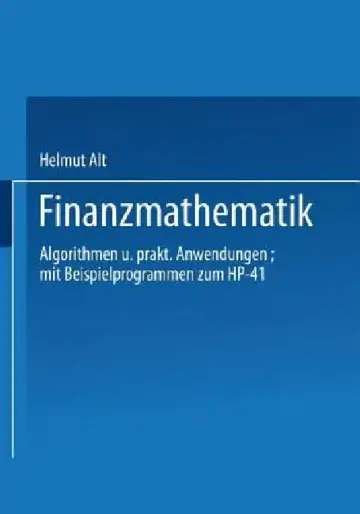Cover of Finanzmathematik